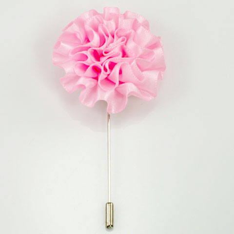 Neon Pink Luxurious Flower Lapel Pin, In stock!